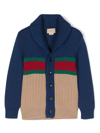 GUCCI GUCCI KIDS SWEATERS BLUE