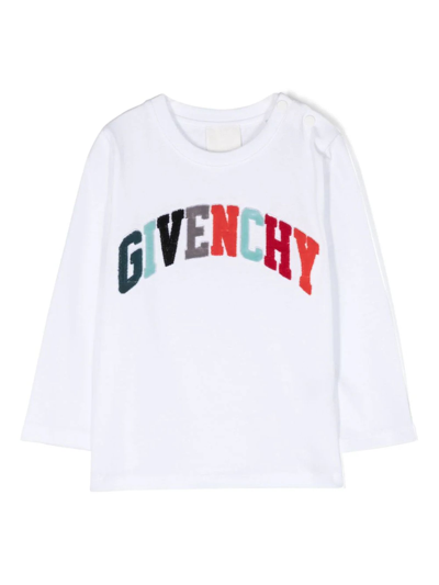 Givenchy Kids' White Cotton T-shirt