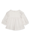 CHLOÉ CHLOÈ KIDS SHIRTS WHITE