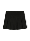 Philosophy Di Lorenzo Serafini Motif-embroidered Pleated Skirt In Black