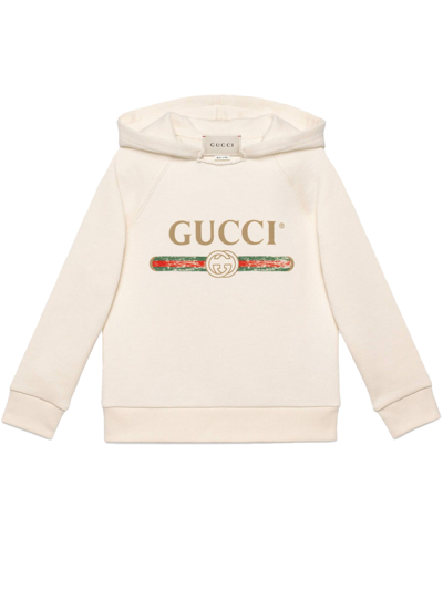 Gucci Kids' Sweatshirt With Logo In White