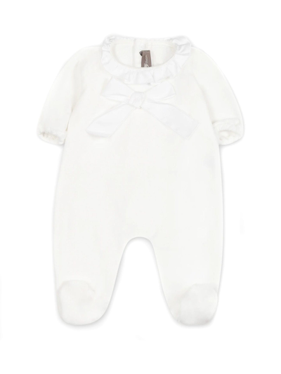 Little Bear White Babygrow For Baby Girl