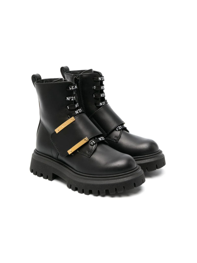 N°21 Kids' 75274var03 In Nero/oro