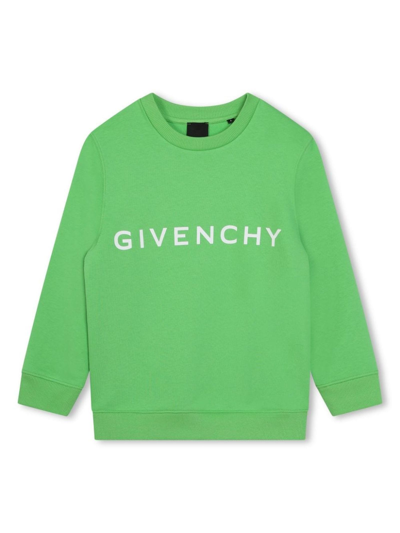 Givenchy Kids Sweaters Green