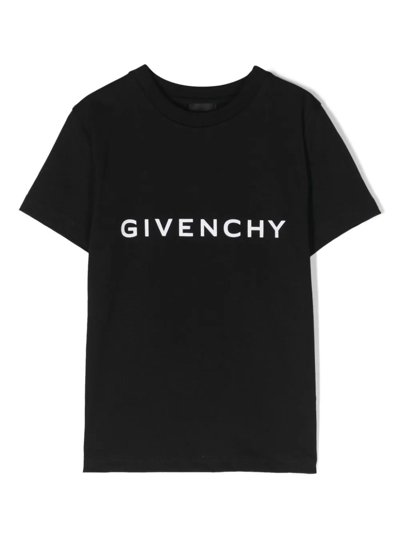 Givenchy Kids T-shirts And Polos Black