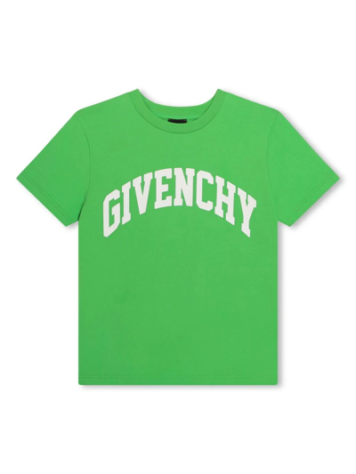 Givenchy Kids T-shirts And Polos Green