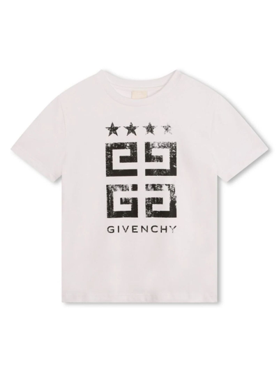 Givenchy Kids T-shirts And Polos White