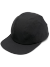 Arc'teryx Black Plain Baseball Cap In Black