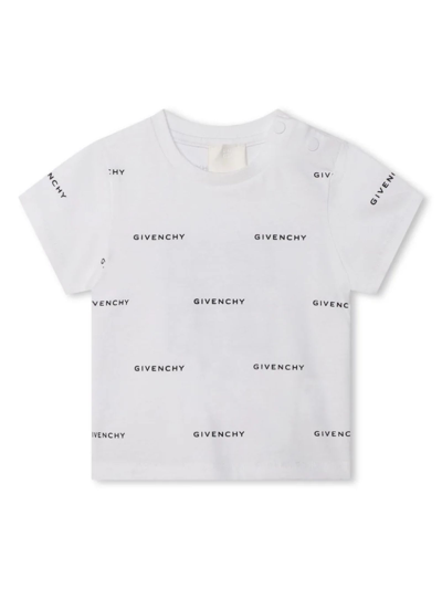 Givenchy Babies'  Kids T-shirts And Polos White