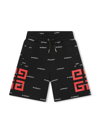 Givenchy 4g Logo-print Track Shorts In Black