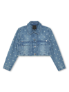 Givenchy 4g-print Denim Jacket In Denim