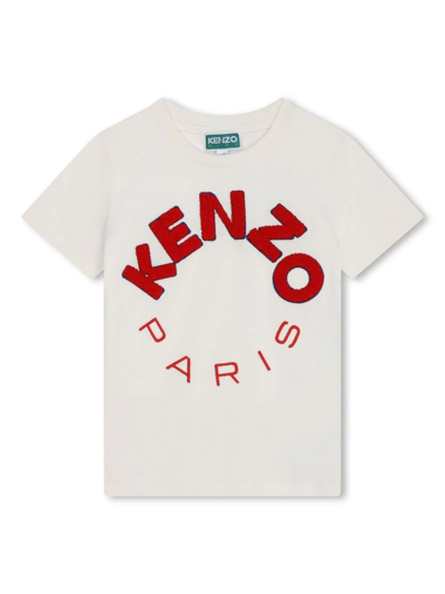 Kenzo Kids T-shirts And Polos White