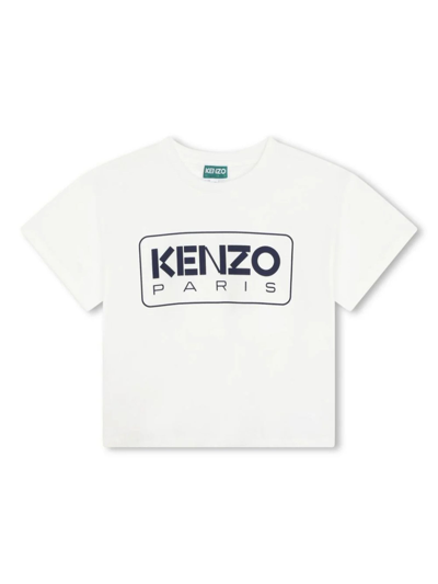 Kenzo Kids T-shirts And Polos White