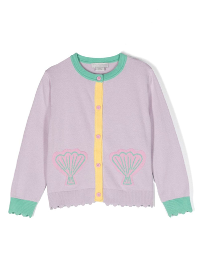 STELLA MCCARTNEY STELLA MCCARTNEY KIDS SWEATERS LILAC