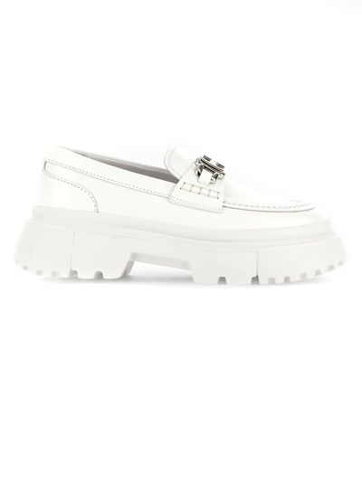 Hogan H629 Loafers In White