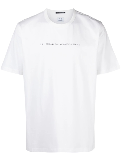 C.p. Company Metropolis Series T-shirt In White
