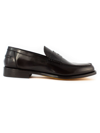 DOUCAL'S LOAFER IN BLACK LEATHER