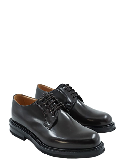 Church's Shannon Lw Leather Derby Shoes In Blue