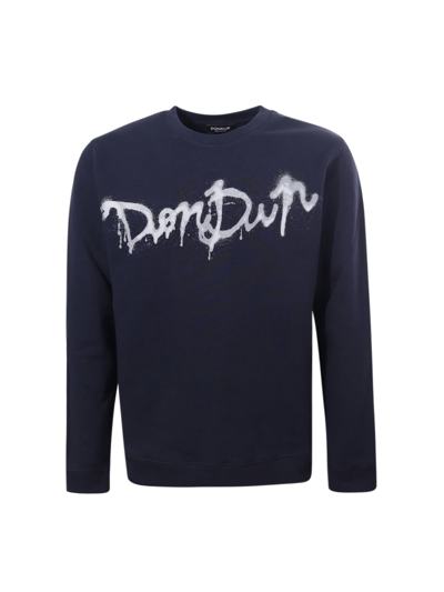 Dondup Sweatshirt In Blue
