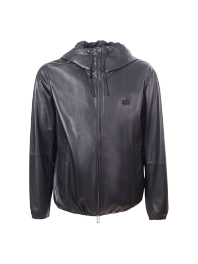 Emporio Armani Jacket In Black