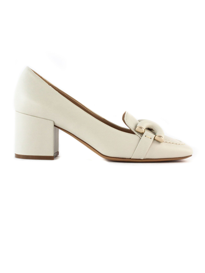 Roberto Festa Off-white Leather Haraby Loafer In Neutrals
