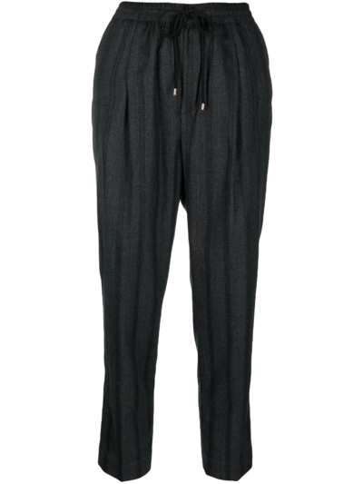 Briglia 1949 Wimbledon Wool-blend Trousers In Grey