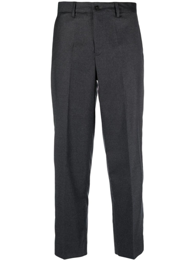 Briglia 1949 Jean Pleated Tapered Trousers In Grey