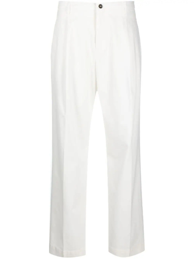 BRIGLIA 1949 WHITE MODAL TROUSERS