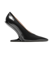 N°21 100mm Sculpted-heel Leather Pumps In Black