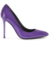 GIUSEPPE ZANOTTI PURPLE SYNTHETIC FABRIC JAKYE PUMPS