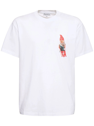 JW ANDERSON JW ANDERSON T-SHIRTS AND POLOS WHITE