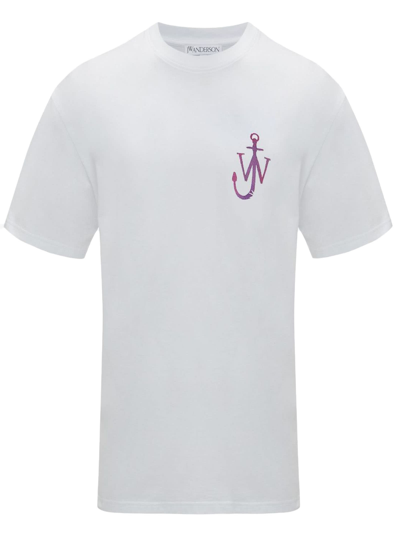 Jw Anderson Naturally Sweet Cotton T-shirt In White