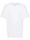 Oamc Graphic-patch T-shirt In White