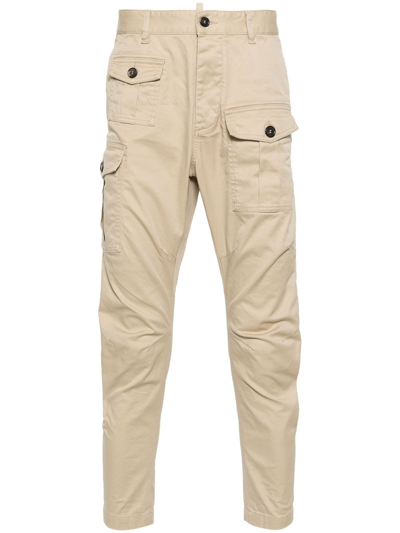 DSQUARED2 DSQUARED2 TROUSERS BEIGE