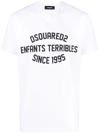 Dsquared2 Logo Print T-shirt In White