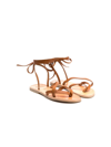 DOUUOD DOU DOU SANDALS LEATHER BROWN