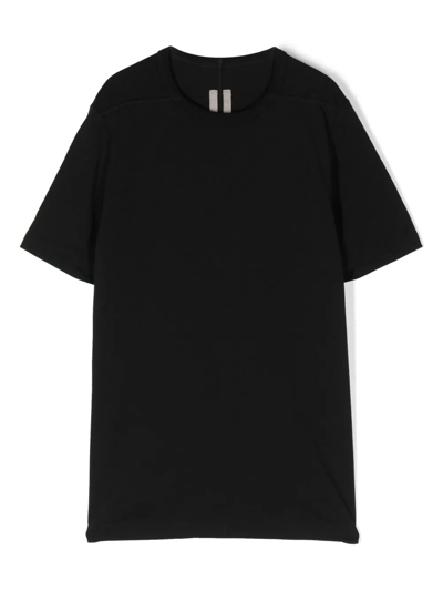Rick Owens Kids' Round-neck T-shirt In Black