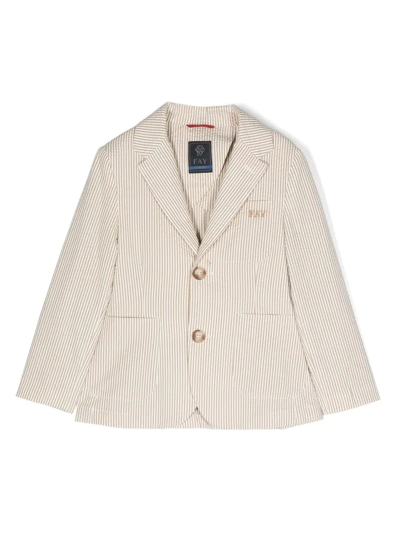 Fay Kids' Jacket Jacket In Beige