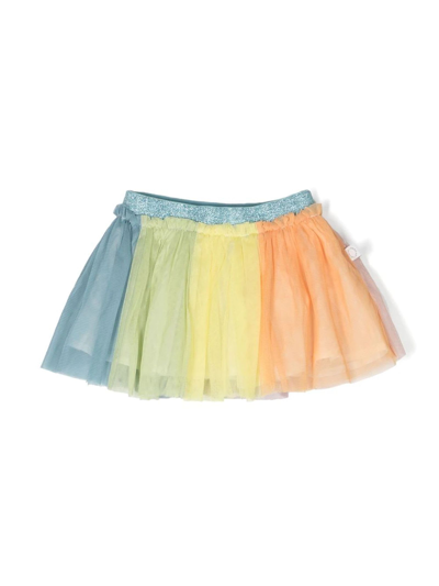 Stella Mccartney Kids' Skirt Plisse In Multicolour