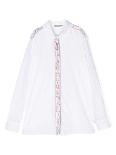 Pucci Kids' Emilio  Shirts White