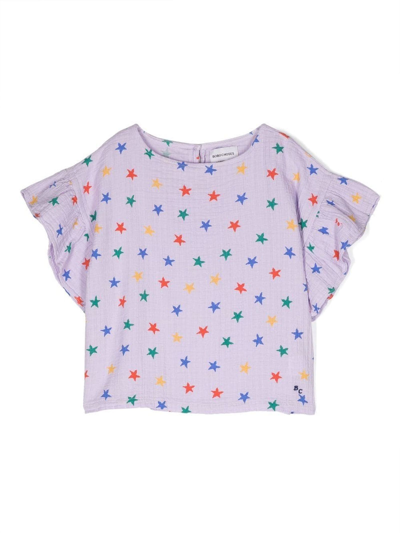 Bobo Choses Kids' Lilac Cotton Tshirt