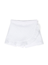 PHILOSOPHY DI LORENZO SERAFINI PHILOSOPHY BY LORENZO SERAFINI SHORTS WHITE