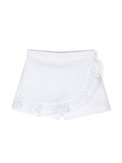 Philosophy Di Lorenzo Serafini Kids' White Polyester Shorts