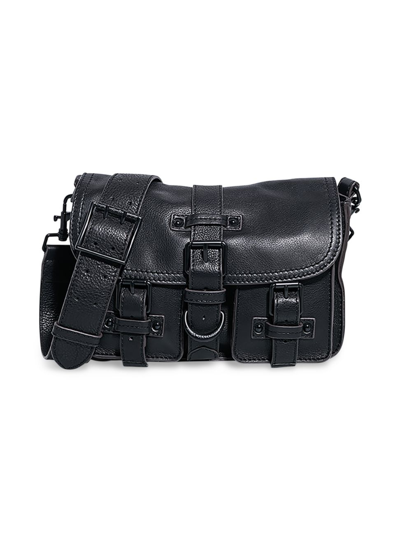Aimee Kestenberg Saddle Up Leather Crossbody Bag In Black