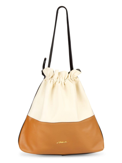 3.1 PHILLIP LIM / フィリップ リム WOMEN'S ORIGAMI COLORBLOCKED LEATHER TOTE BAG