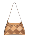 3.1 Phillip Lim / フィリップ リム Id Soft Shoulder Bag With Woven Combo Camel