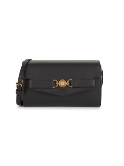 Versace Women's Medusa '95 Crossbody Bag In Black/ Gold