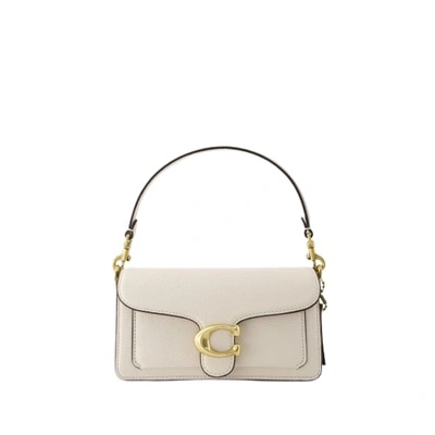 Coach Tabby 20 Hobo Bag  -  - Leather - Chalk In White