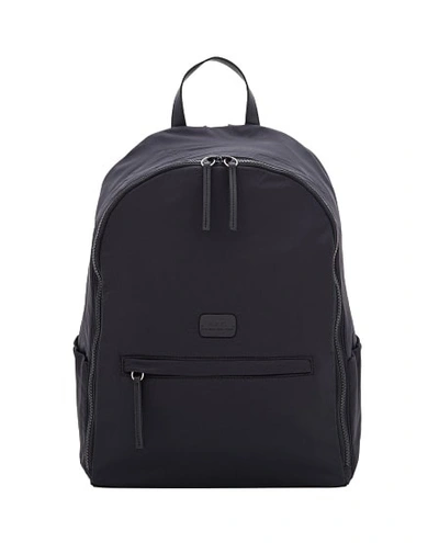 A.p.c. Blake Nylon Backback In Black