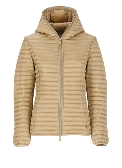 Save The Duck Coats Beige In Brown